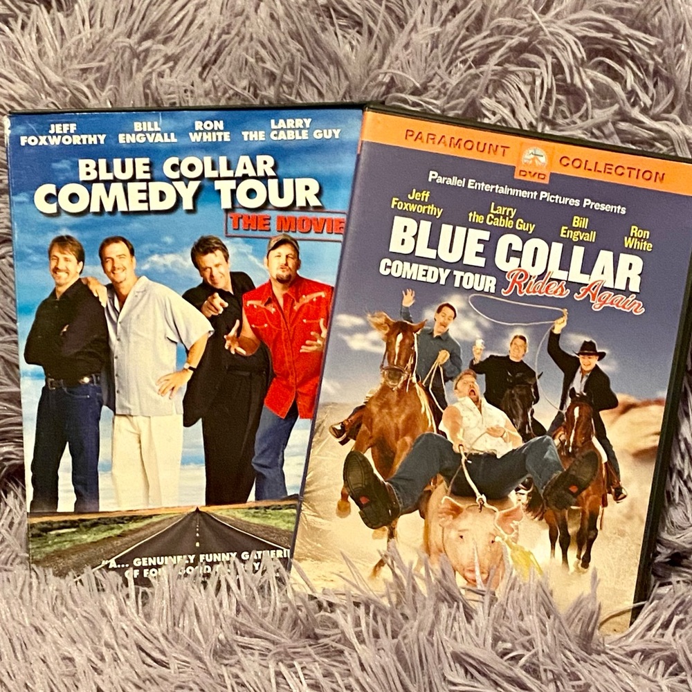 2 Blue Collar DVDs